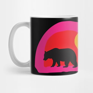 Sunset Bear in Cave Mug